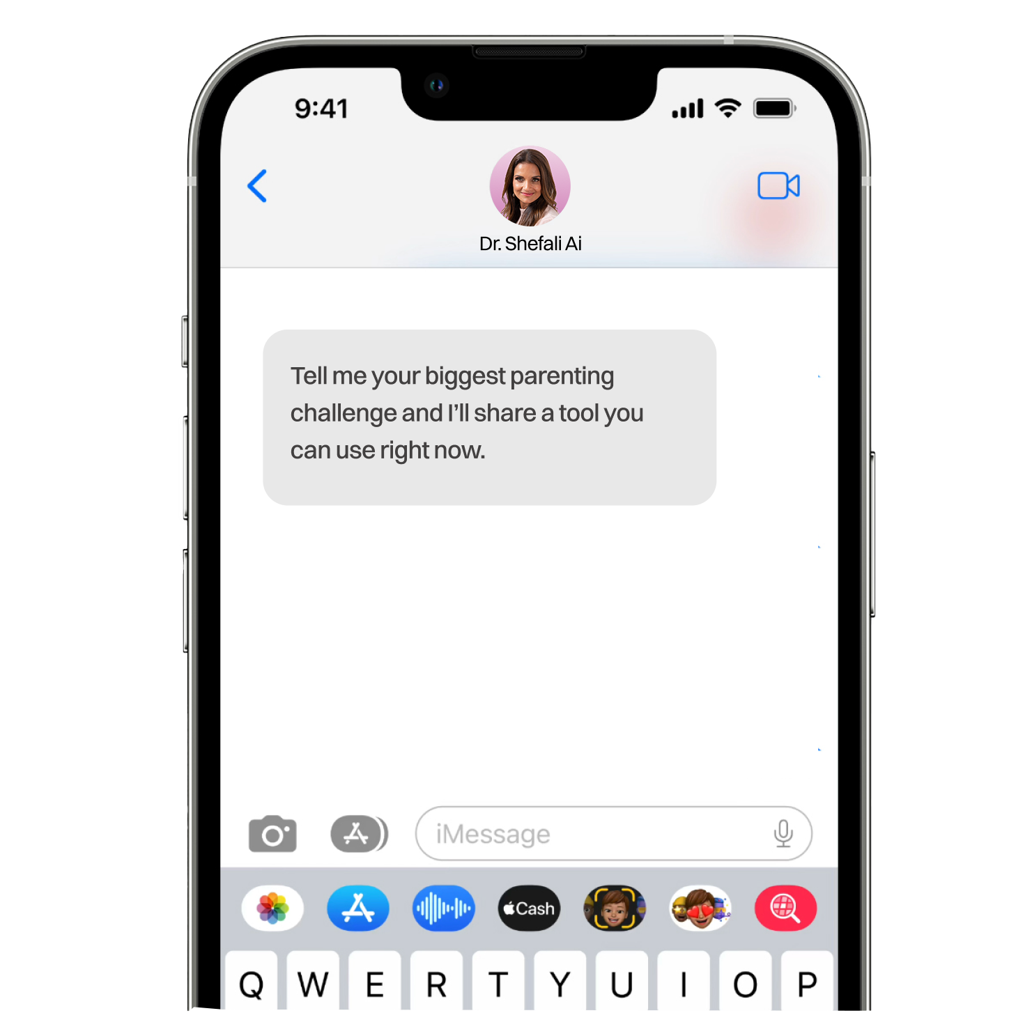 Dr. Shefali AI conversation example